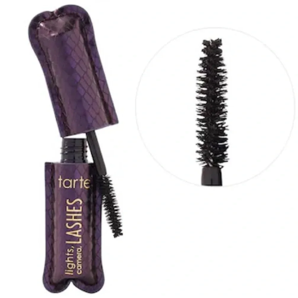 3/$20💗 Tarte Lights Camera Lashes Volumizing Mascara in Black Mini 5 ml